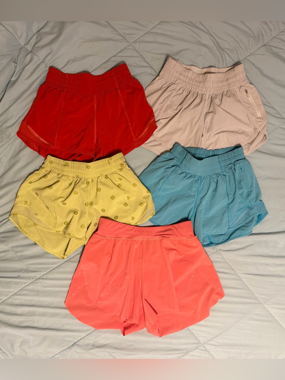Lululemon Shorts 5pc Bundle | Sz 2 - Picture 2 of 4
